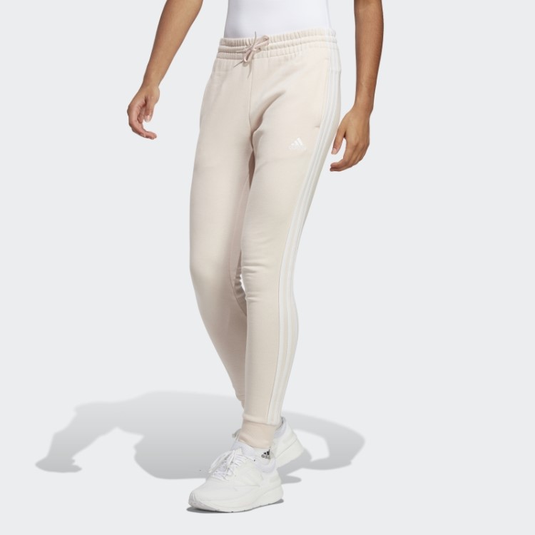 Quartzo Calça Adidas Essentials French Terry Com As Três Listras