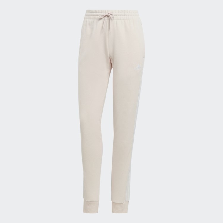 Quartzo Calça Adidas Essentials French Terry Com As Três Listras