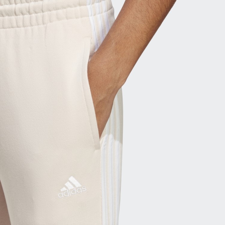 Quartzo Calça Adidas Essentials French Terry Com As Três Listras