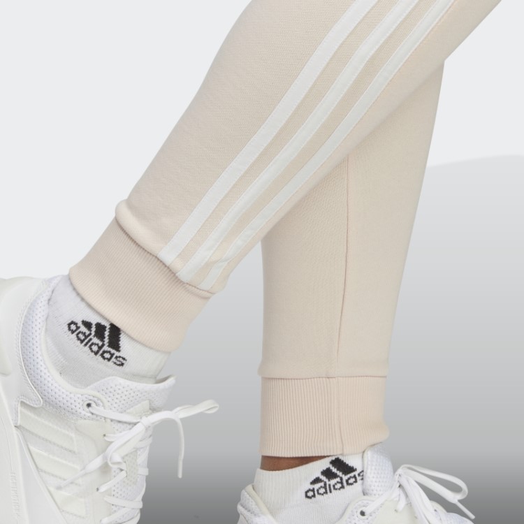 Quartzo Calça Adidas Essentials French Terry Com As Três Listras