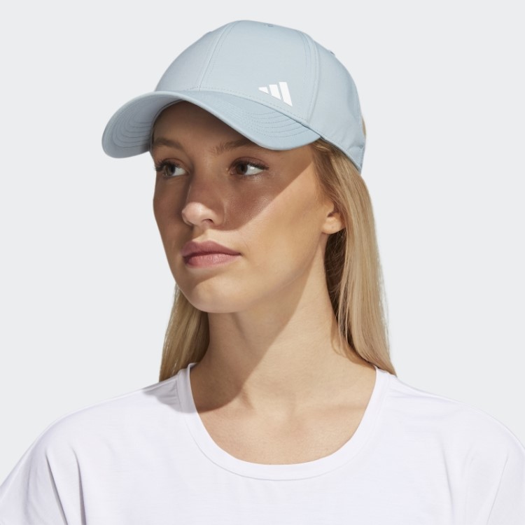 Boné Adidas Cinza Claro Sem Costas