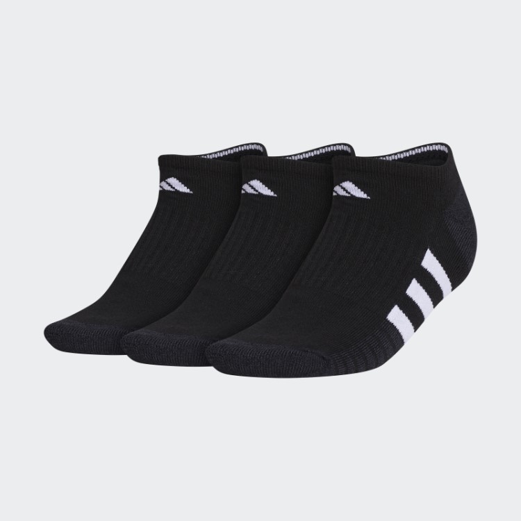 Meias Pretas Almofadadas 3 No-show 3 Pares Adidas