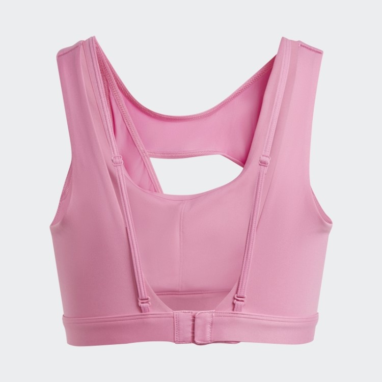 Sutiã Fúcsia Powerimpact Luxe Suporte Médio Adidas