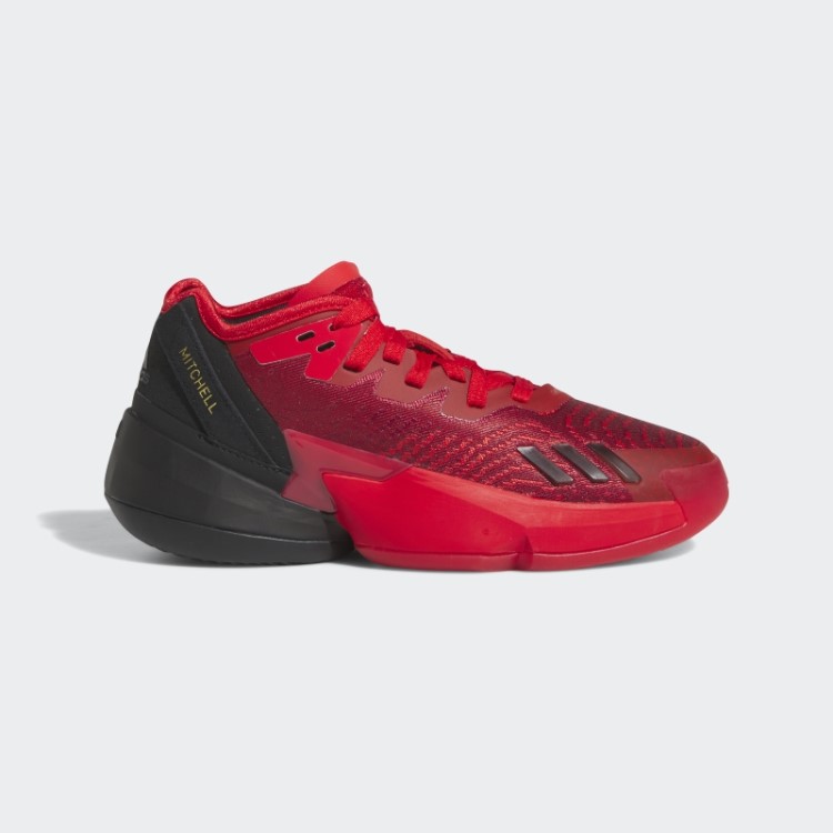 Moda Vitória Vermelho Adidas D.o.n. Edição #4 Tênis De Basquete