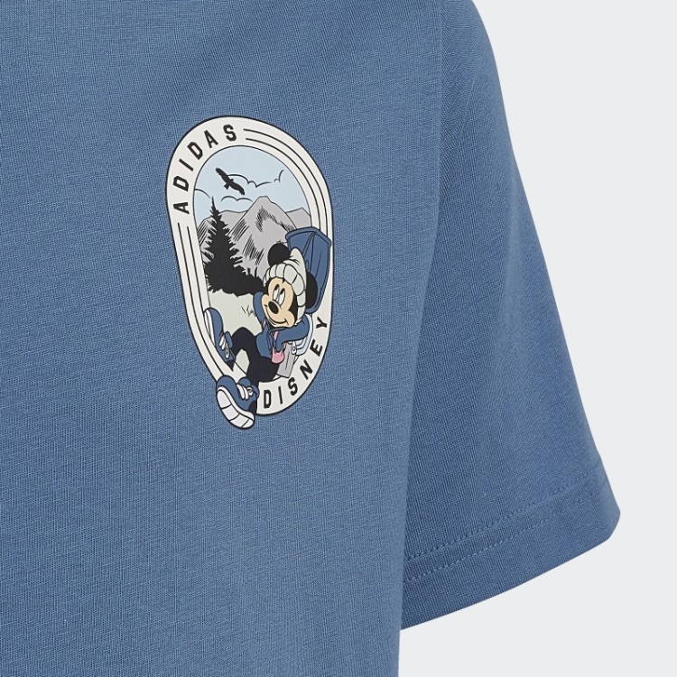 Camiseta Azul Alterada Adidas Disney Mickey And Friends