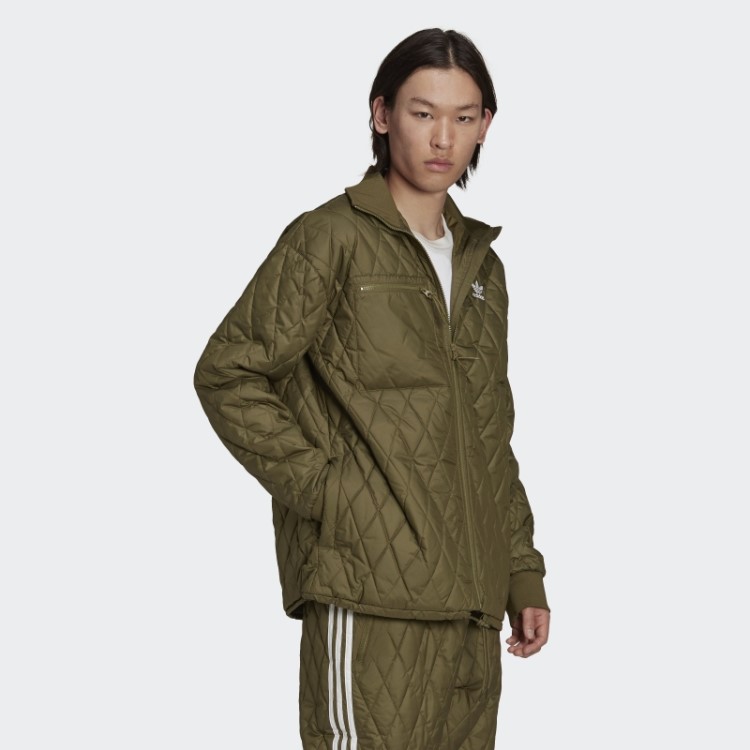 Adidas Adicolor Classics Jaqueta Acolchoada Arquivo Olive