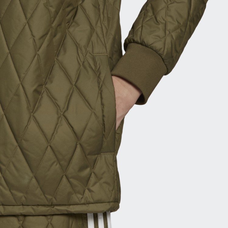 Adidas Adicolor Classics Jaqueta Acolchoada Arquivo Olive