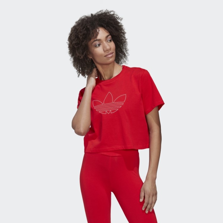 Top Vermelho Adidas