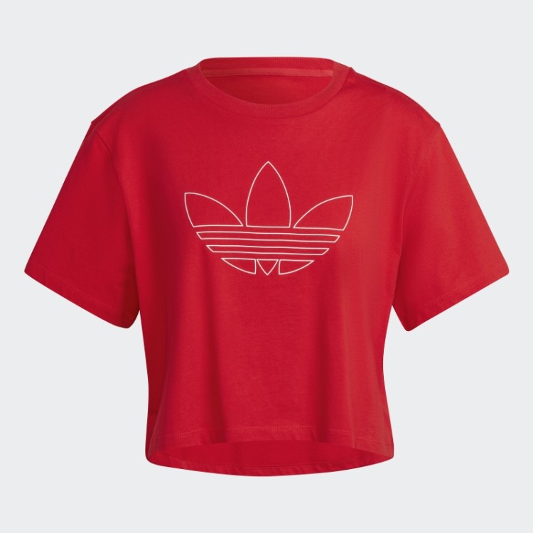 Top Vermelho Adidas