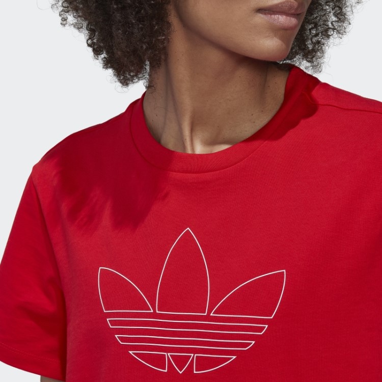 Top Vermelho Adidas