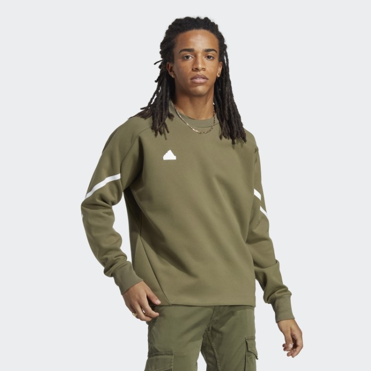 Moletom Premium Adidas Olive Projetado Para Gameday
