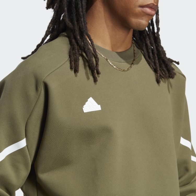 Moletom Premium Adidas Olive Projetado Para Gameday