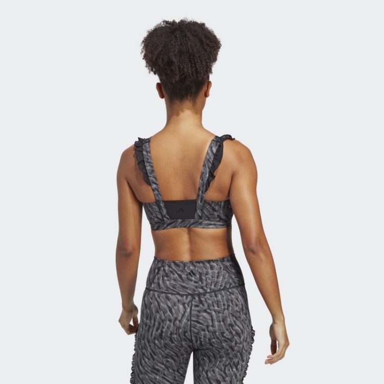 Sutiã De Suporte Médio Coreflow Studio Preto Adidas