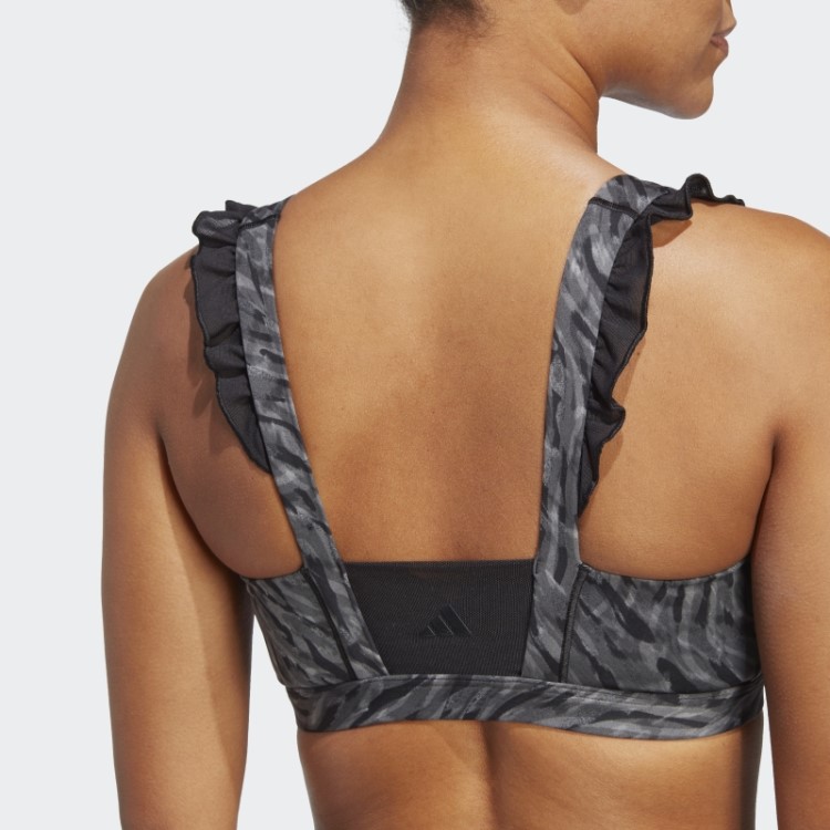 Sutiã De Suporte Médio Coreflow Studio Preto Adidas