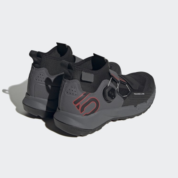 Sapato De Mountain Bike Cinza 5.10 Trailcross Pro Clip-in Com Adidas