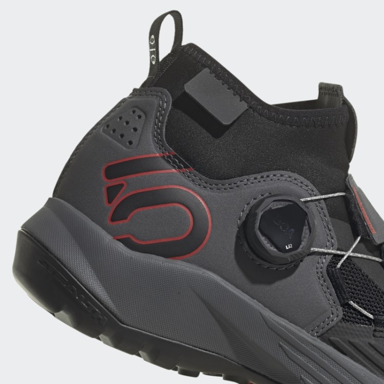 Sapato De Mountain Bike Cinza 5.10 Trailcross Pro Clip-in Com Adidas