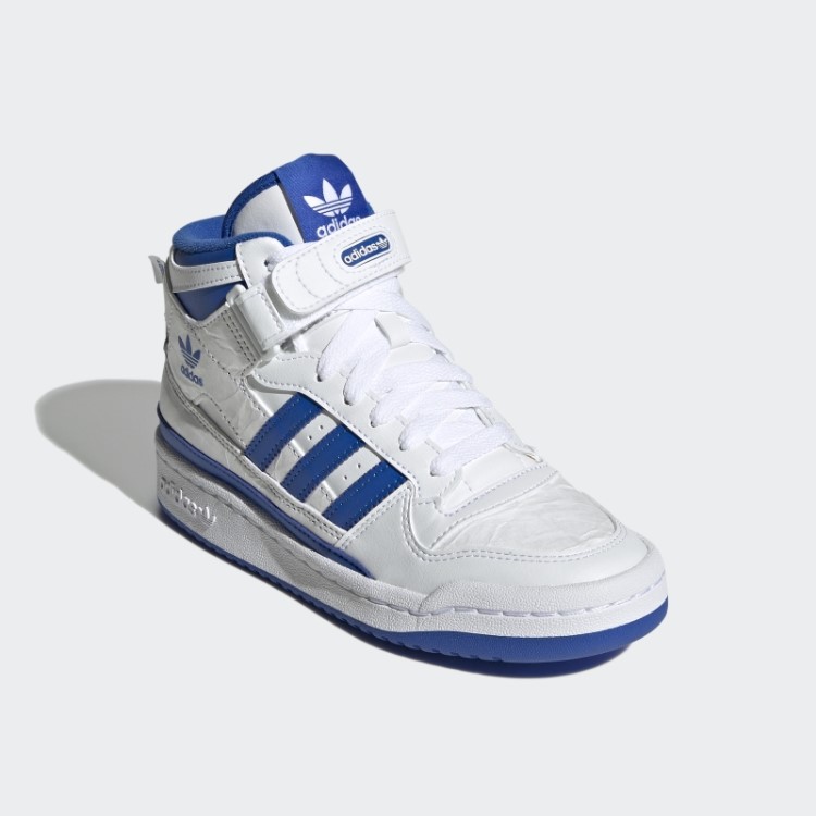 Sapato Médio Adidas Forum Azul