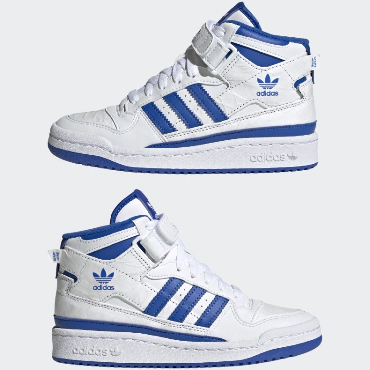 Sapato Médio Adidas Forum Azul