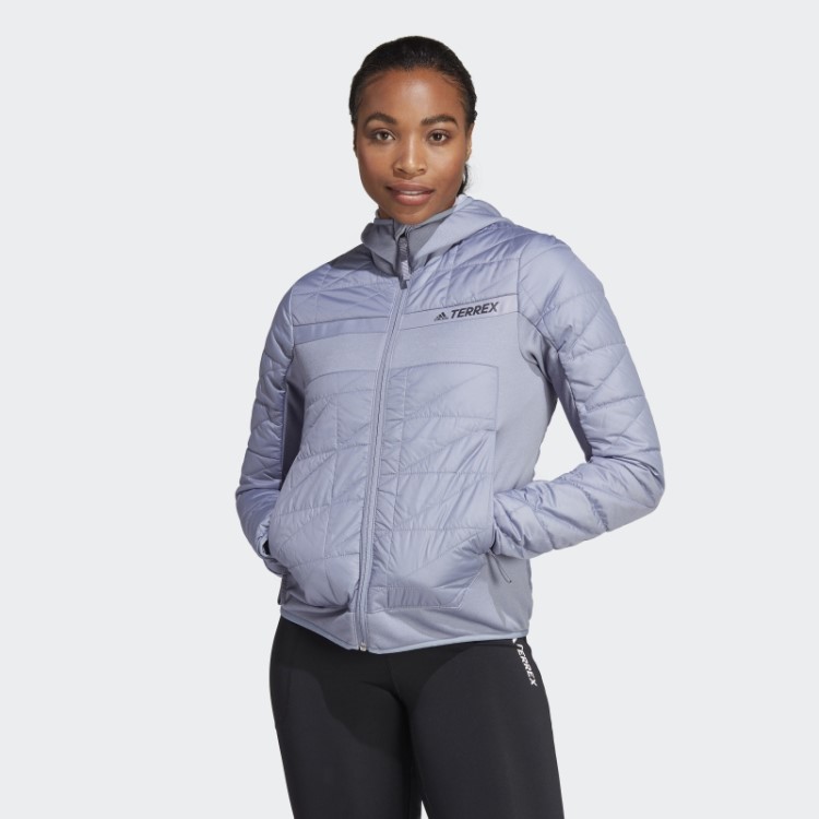 Terrex Multi Primegreen Jaqueta Isolada Híbrida Prata Violeta Adidas