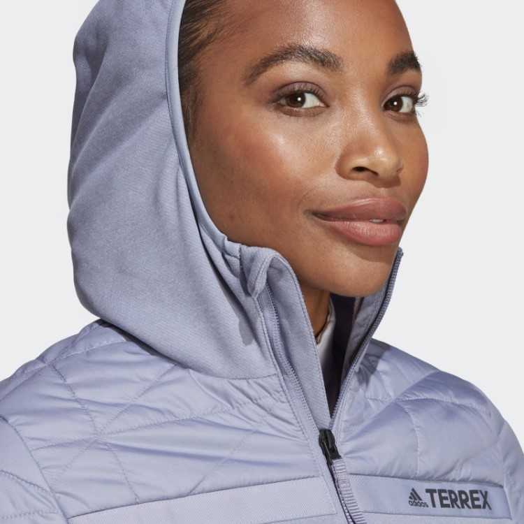 Terrex Multi Primegreen Jaqueta Isolada Híbrida Prata Violeta Adidas