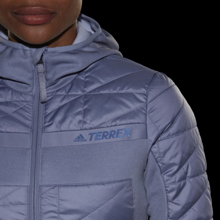 Terrex Multi Primegreen Jaqueta Isolada Híbrida Prata Violeta Adidas