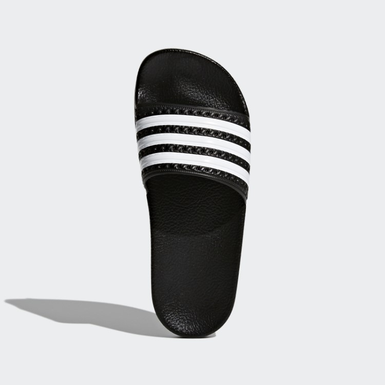 Chinelos Adilette Preto/branco Adidas