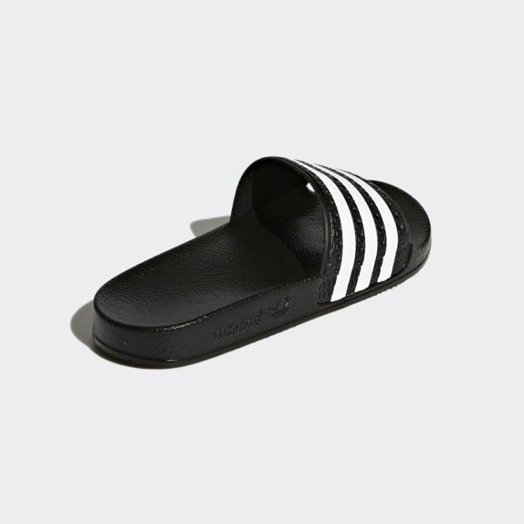 Chinelos Adilette Preto/branco Adidas