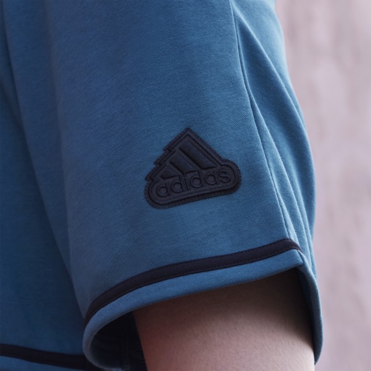 Shorts French Terry Adidas (gênero Neutro) Viridian