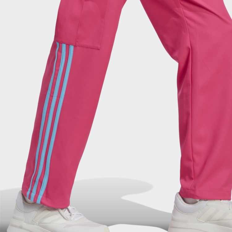 Calça Cargo Rosa Choque Adidas Kidcore