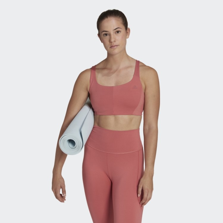 Sutiã De Suporte Médio Adidas Coreflow Vermelho