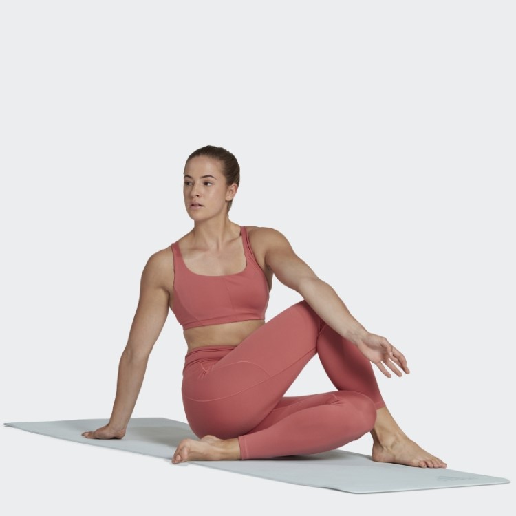 Sutiã De Suporte Médio Adidas Coreflow Vermelho