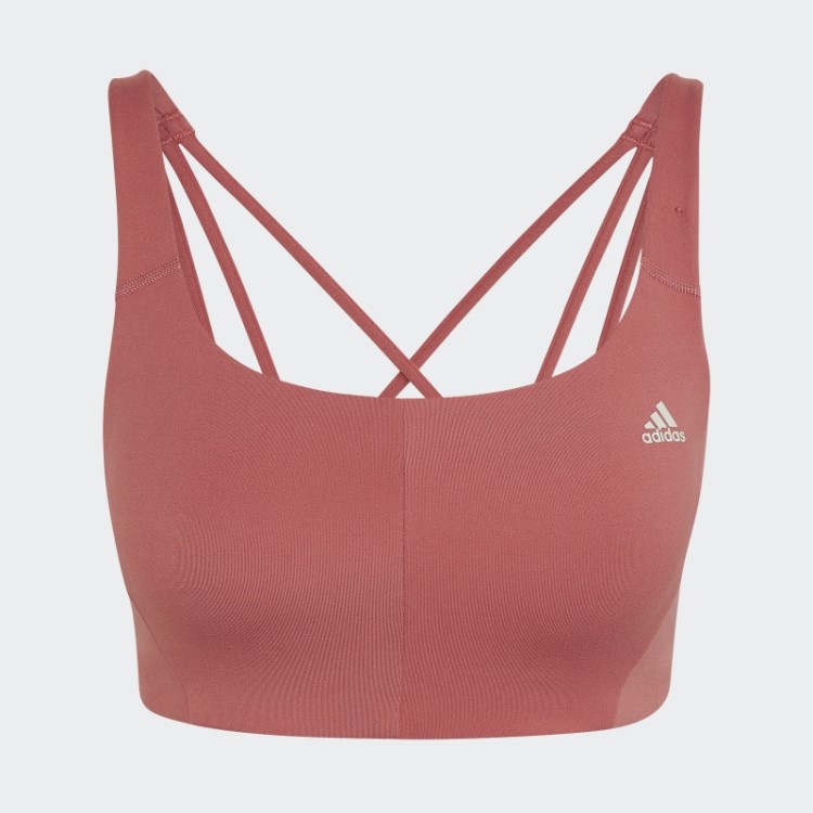 Sutiã De Suporte Médio Adidas Coreflow Vermelho