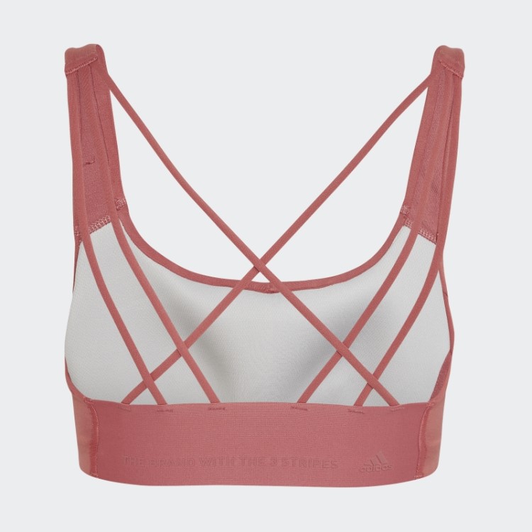 Sutiã De Suporte Médio Adidas Coreflow Vermelho
