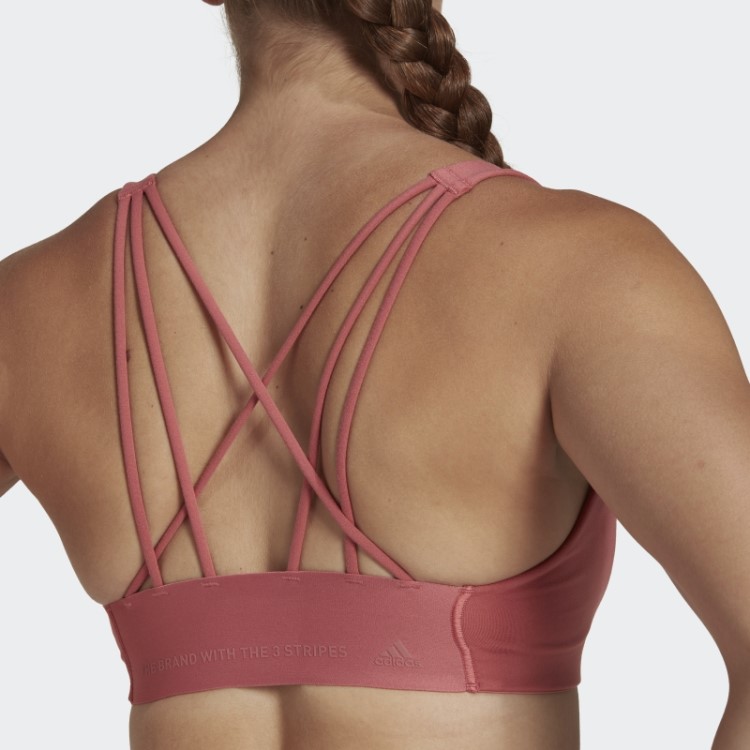 Sutiã De Suporte Médio Adidas Coreflow Vermelho