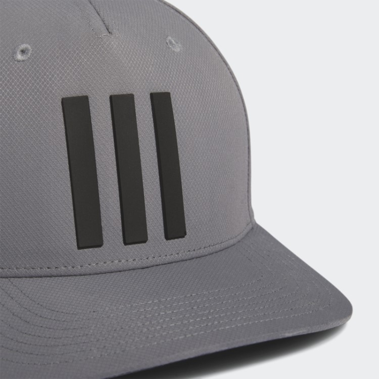 Chapéu Tour Cinza Com As Três Listras Adidas