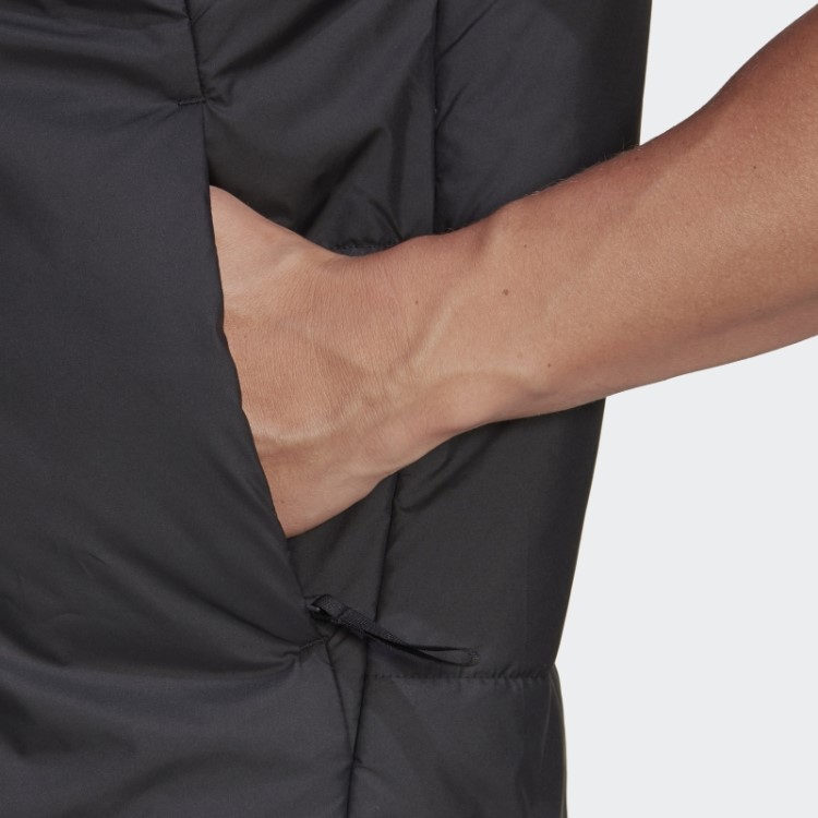 Colete Isolante Preto Com As 3 Listras Adidas