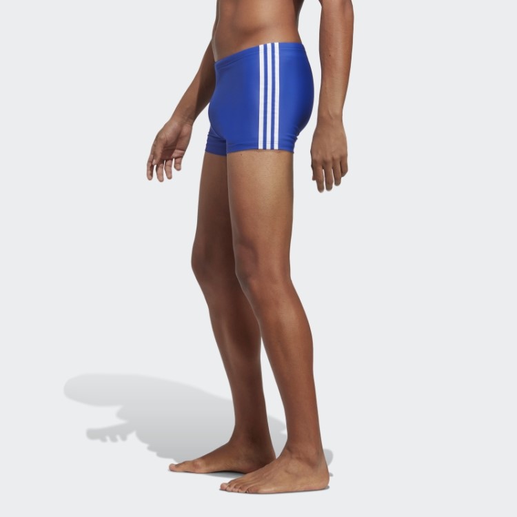 Boxers De Natação Clássicas Com As 3 Riscas Adidas Azuis