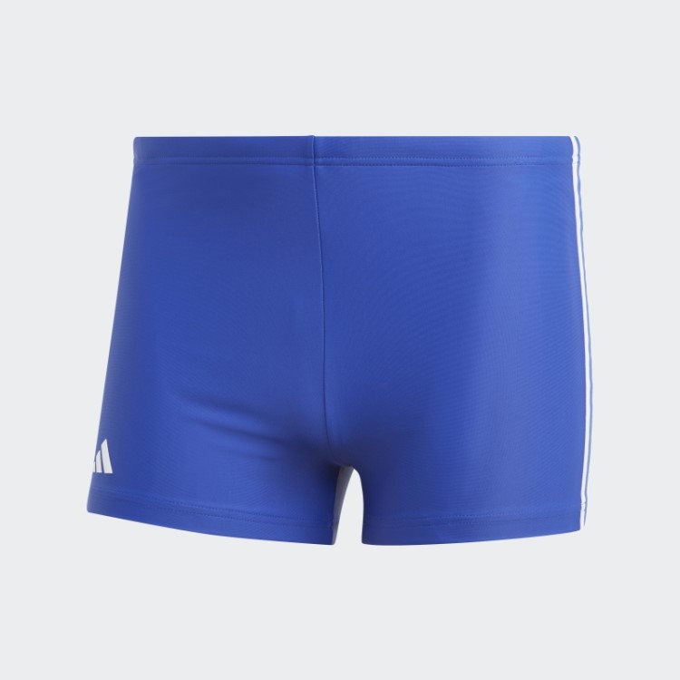Boxers De Natação Clássicas Com As 3 Riscas Adidas Azuis