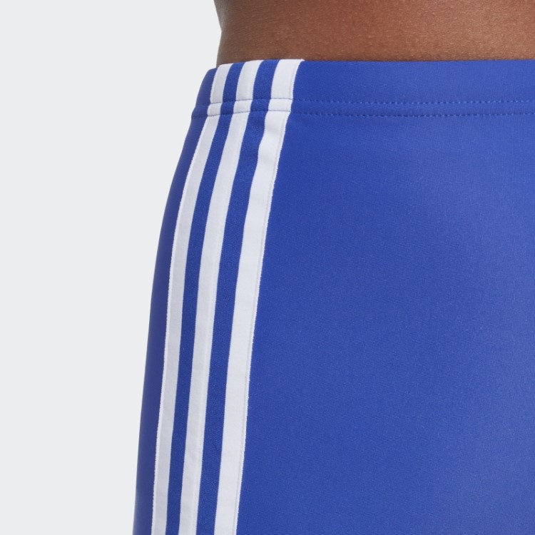 Boxers De Natação Clássicas Com As 3 Riscas Adidas Azuis