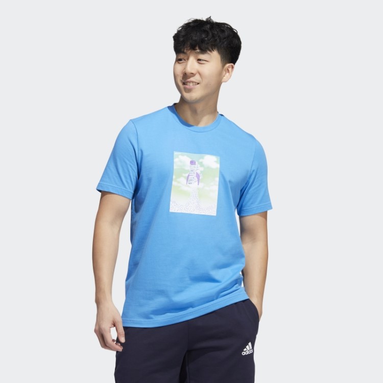 Boost Rocket Camiseta Azul Adidas