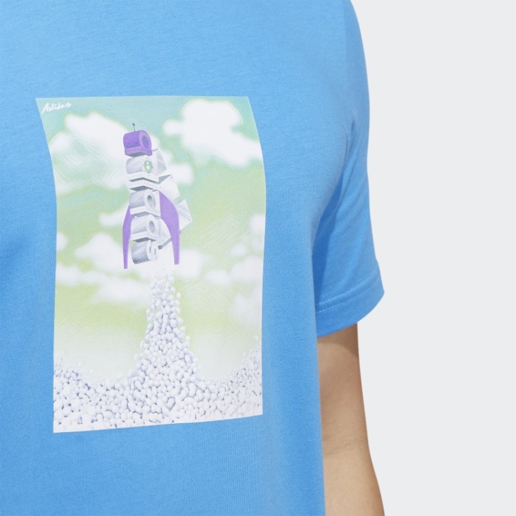 Boost Rocket Camiseta Azul Adidas