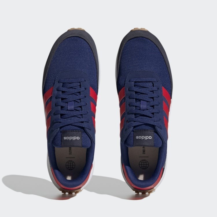 Vitória Tênis Azul Dos Anos 70 Adidas