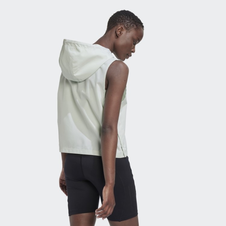 Parley Run For The Oceans Top Com Capuz Adidas Green Fashion