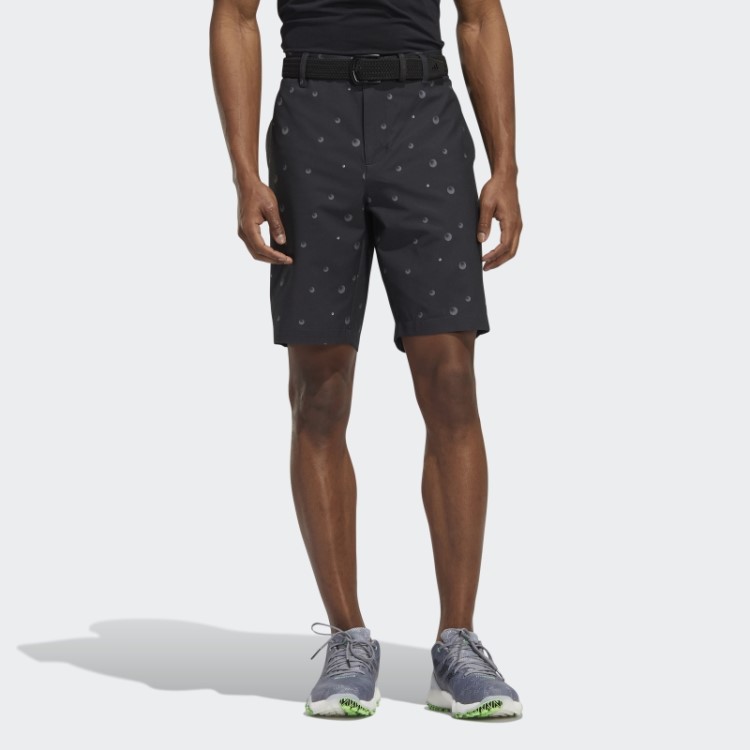 Short Preto Adidas Ultimate365 Com Estampa Allover De 9 Polegadas