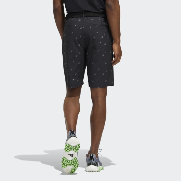 Short Preto Adidas Ultimate365 Com Estampa Allover De 9 Polegadas