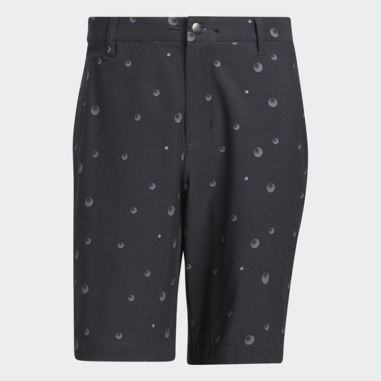 Short Preto Adidas Ultimate365 Com Estampa Allover De 9 Polegadas