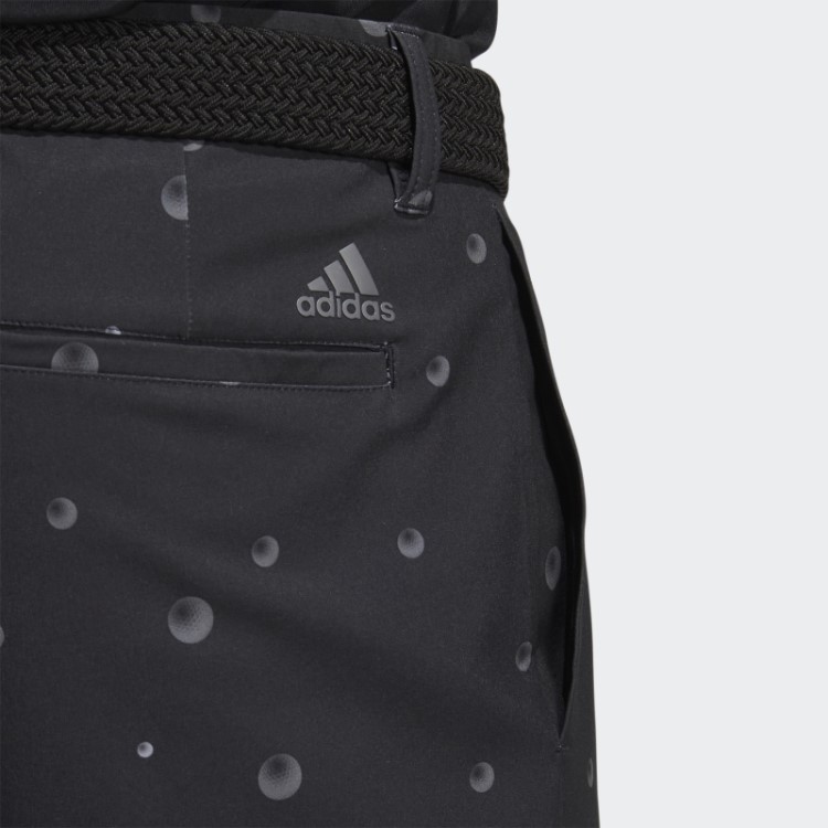 Short Preto Adidas Ultimate365 Com Estampa Allover De 9 Polegadas