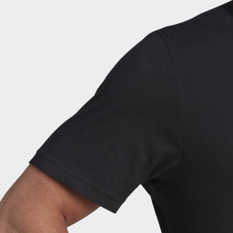 Paris T-shirt Gráfico Preto Adidas
