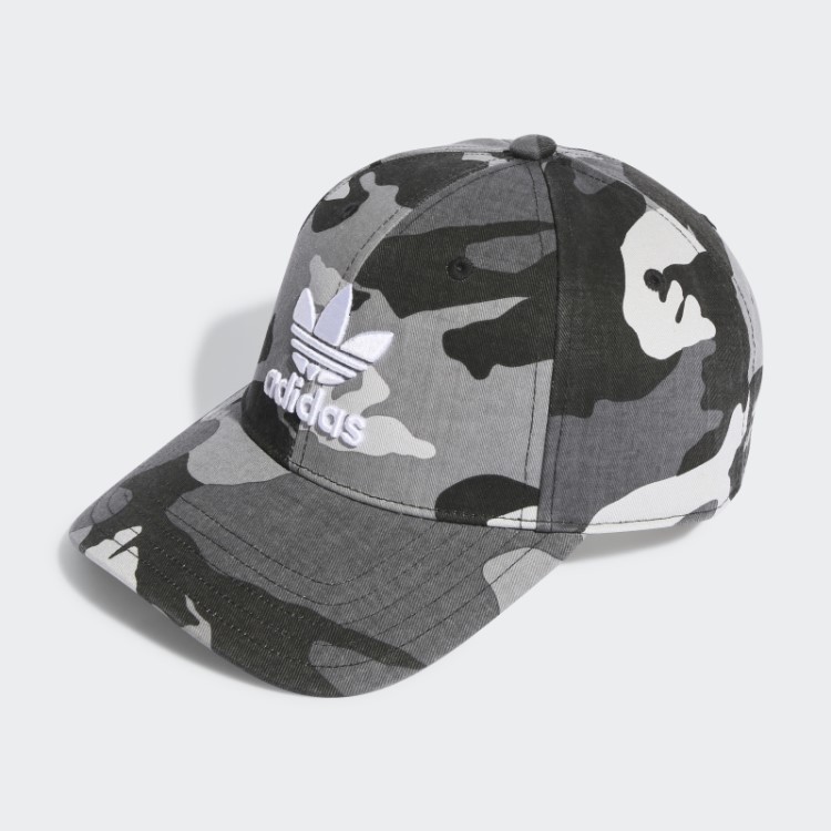 Boné De Beisebol Camuflado Adidas Preto