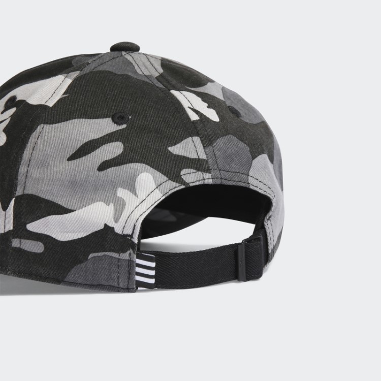 Boné De Beisebol Camuflado Adidas Preto